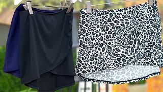 Jantzen Faux Wrap Swim Overskirt on QVC