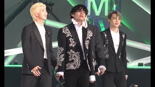 2019 MMA 올해의 아티스트상 수상소감 + 엔딩직캠 Artist of the year fancam