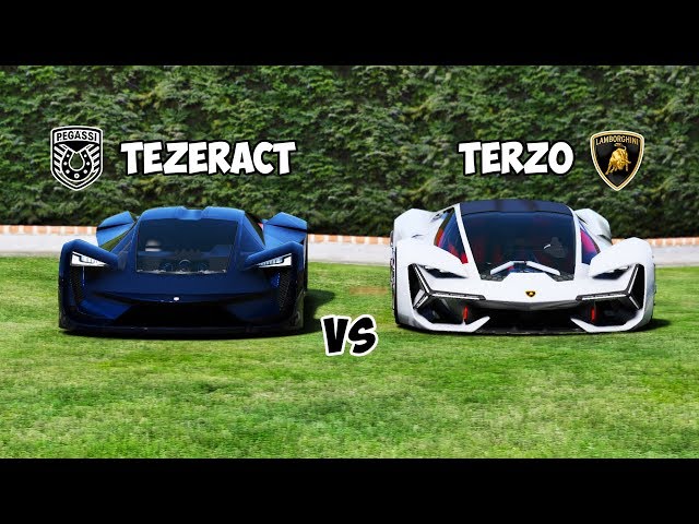 NEW $3,500,000 LAMBORGHINI TERZO MILLENNIO PEGASSI TEZERACT SUPERCAR!! (GTA  5 Online DLC Update) 