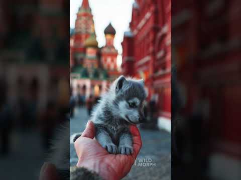 3 Tiny Moscow Animals 3 GIANT Russian Legends