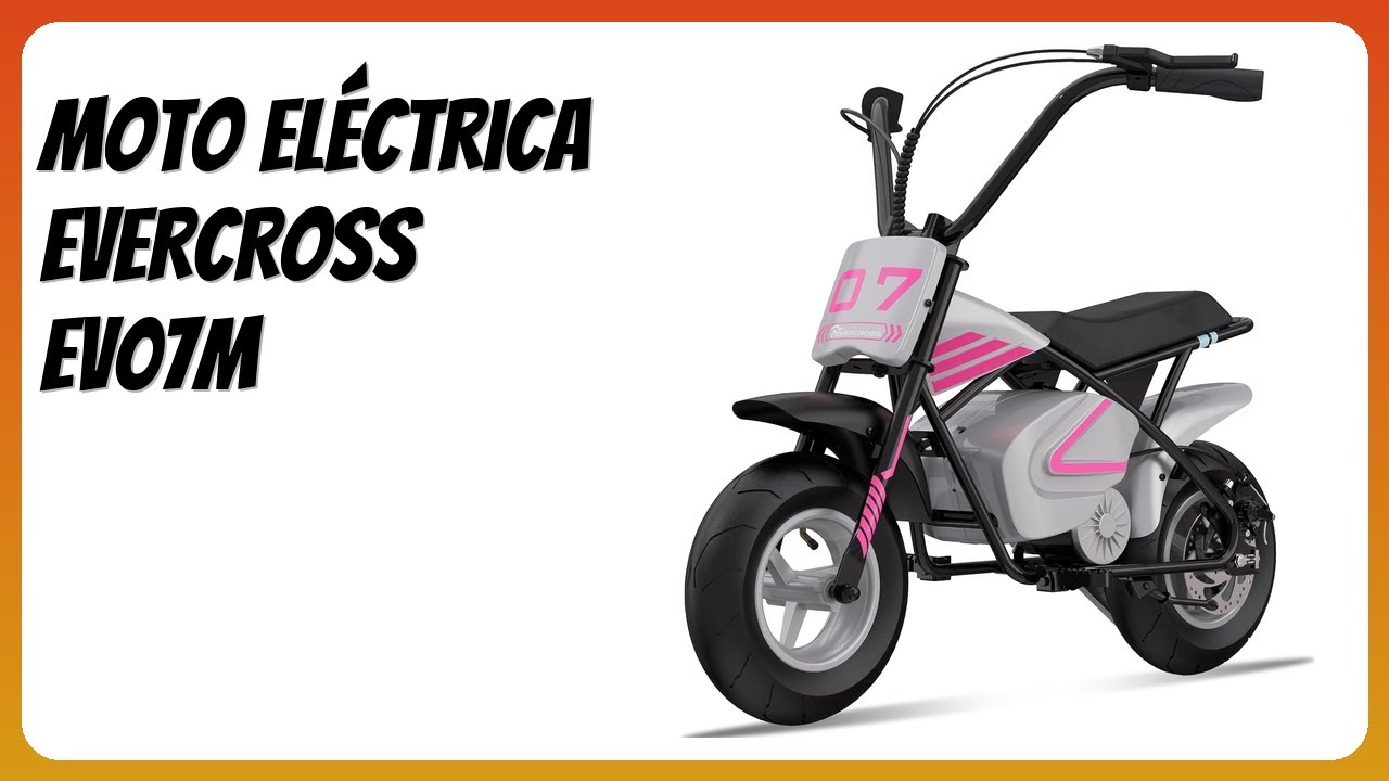 EVERCROSS EV07M Moto Eléctrica Infantil – Velocidad 20 Km/h, Autonomía 10 Km, Neumáticos De 11 Pulgadas Para Niños De 3 A 12 Años