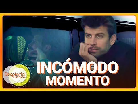 Sorprendimos a Piqué en la casa de Shakira | Despierta América | Hoy | 3 de febrero
