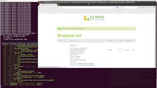 Testing of ordering process with Behat