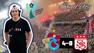 TURKCELL SÜPER KUPA'NIN SAHİBİ TRABZONSPOR! // TRABZONSPOR 4-0 D.G SİVASSPOR STAD VLOG