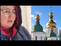 Упал крест с собора  в Киеве.Пожалела , что зашла