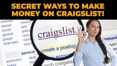 SECRET WAYS TO MAKE MONEY | ON CRAIGSLIST!