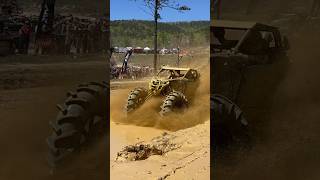 HUGE Evo Powersports’s Can Am X3 skimming bounty mud racing hole! #mud #sendit #canam #offroad #xmr