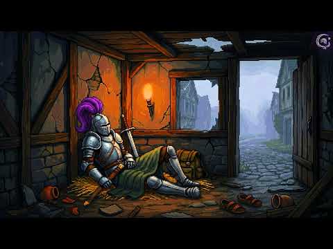 Rain & Silence.. Rest in the Abandoned Village Traveler