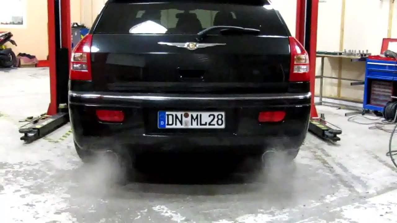 Chrysler 300c V8 5.7 Hemi mit BBK Exhaust YouTube