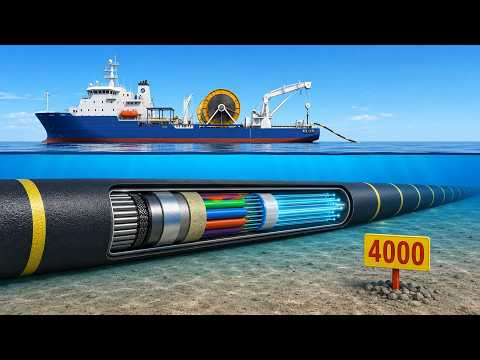 Как Прокладывают Интернет На Глубине 4000 Метров