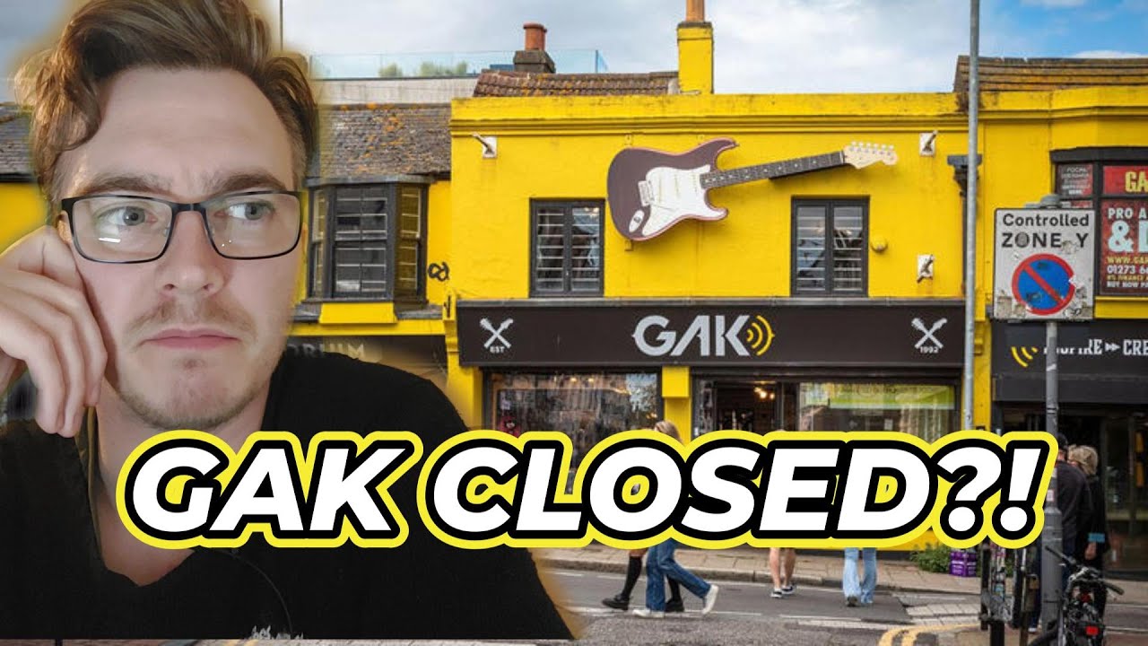 GAK Closed For Good?! #gak #guitar