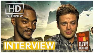 Captain America 2 | Winter Soldier vs. Falcon EXCLUSIVE Interview (2014)