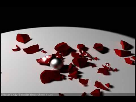 Realistic teapot break