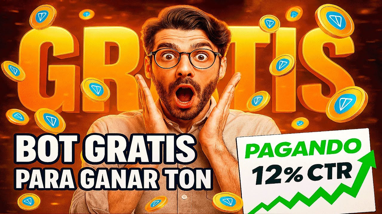 Gana ton gratis con este BOT DE telegram