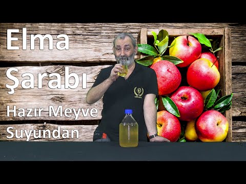 Elma Şarabı Yapımı - Hazır Meyve Suyundan