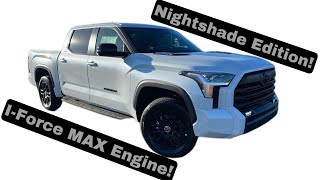 2024 Toyota Tundra Limited Nightshade "i-Force MAX" 3.4TT V6 POV Test Drive & Review Toyota Sequoia Limited Nightshade Full Walk Around Test Drive