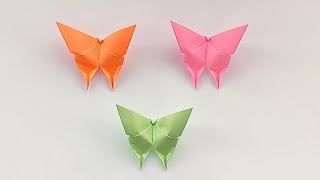 Easy Origami Butterfly In only 3 Minutes \/ Very Easy Paper Butterfly 🦋