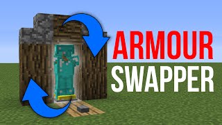 Minecraft 1.19: Redstone Tutorial - Armour Stand Swapper v2