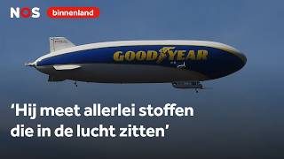 Zeppelin over the Netherlands draws a crowd, but what’s it doing there