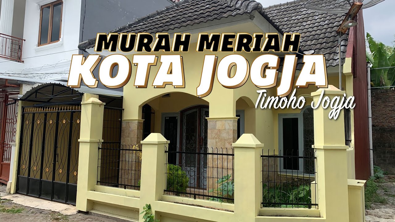 RUMAH MUARH MERIAH KOTA JOGJA AREA TIMOHO YouTube