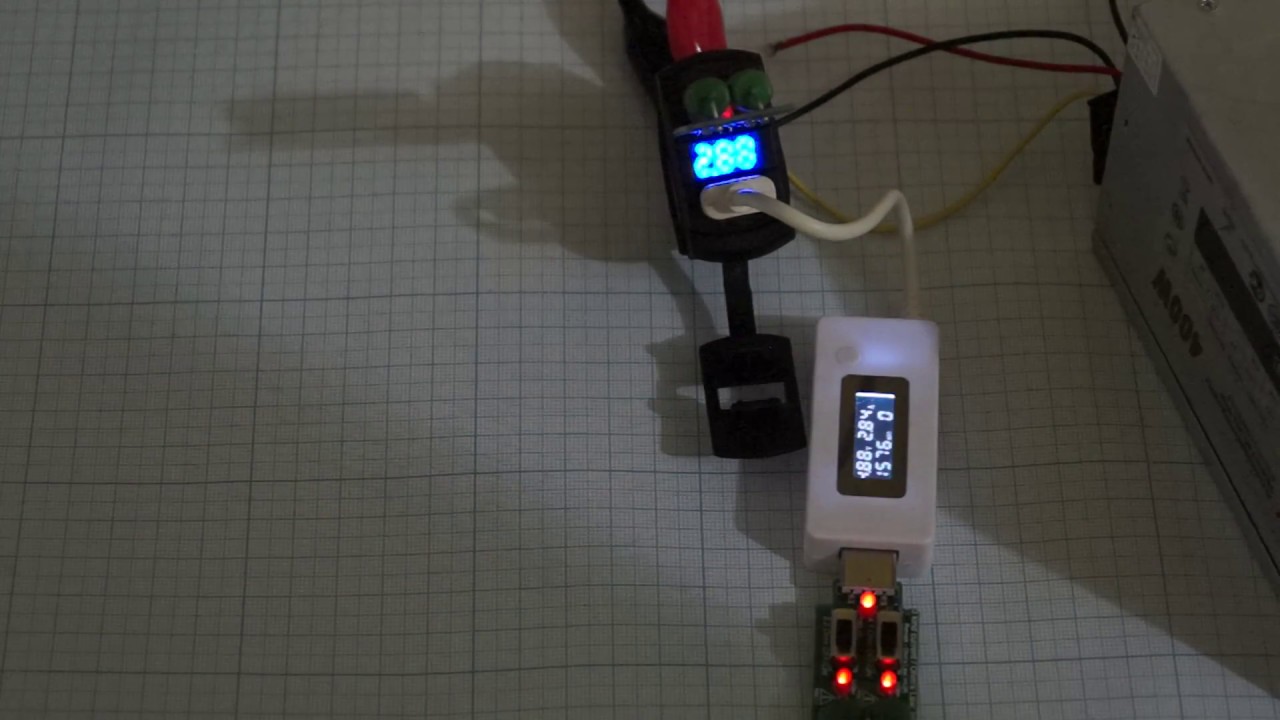2V 4.2A Dual USB Charger LED Voltmeter Voltage Meter Switch Panel