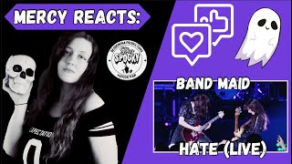 Mercy Reacts: Band Maid - Hate (Live) | Blown Away!