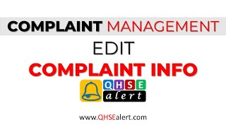 Famous Edit Complaint Info - A Video Tutorial Wealth