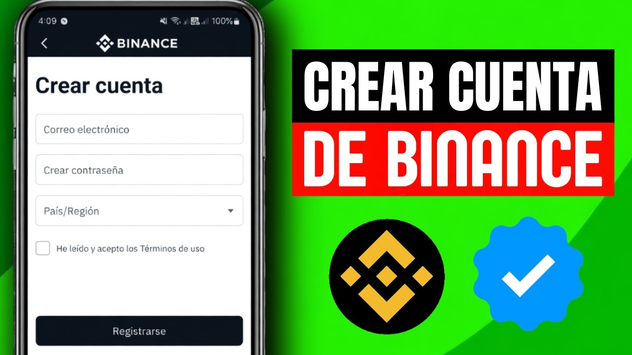 Cómo CREAR una CUENTA en BINANCE en 30 SEGUNDOS ️ - YouTube