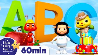 learn abc phonics abc song more nursery rhymes kids songs abcs and 123s little baby bum