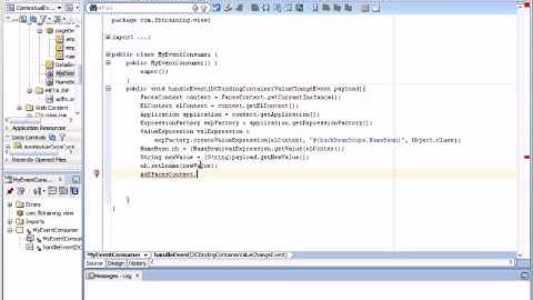 Oracle Training | ADF 11g Training | How to Create Contextual Events and Regions in Oracle ADF
