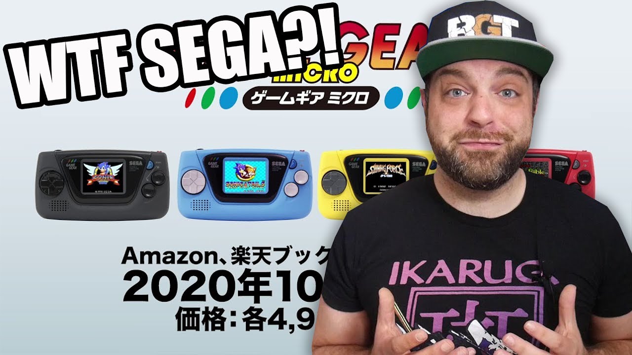 Sega lança versão mini do Game Gear em comemoração aos seus 60 anos