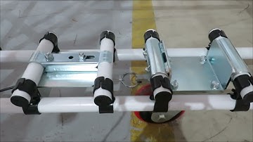 Lean Manufacturing - 4Lean - Spike wagon with capacity to switch 5th caster between rigid and swivel