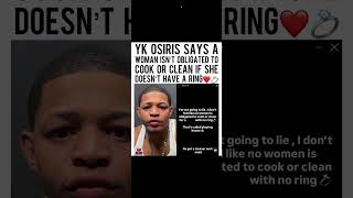 YK Osiris Stay Keeping It Real Out here 💯‼️‼️ #shorts #rap #reaction #hiphop #ykosiris #real