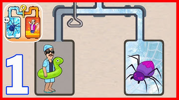 Freezing the Spider - Gameplay Walkthrough Part 1 All Levels (Android,iOS)