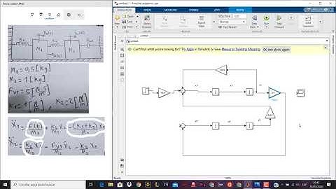 Modelado y simulación de sistema mecánico transaccional con simulink.