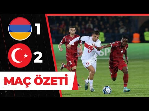 Ermenistan - Türkiye (1-2) Maç Özeti I UEFA EURO Elemeleri
