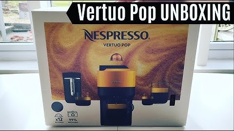 Nespresso Vertuo Pop UNBOXING & FIRST USE | VertuoLine Coffee Machine Review Magimix Krups De