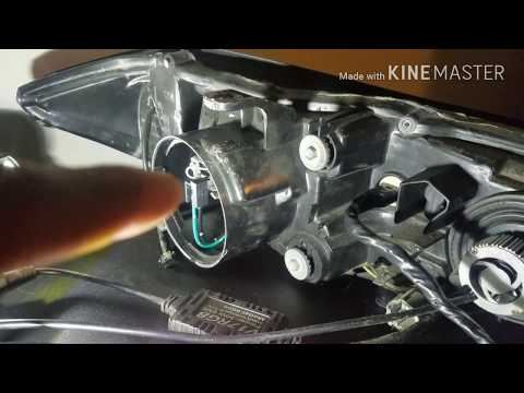 S15 headlight disassembly