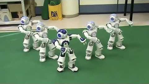 NAO Robots Thriller Dance