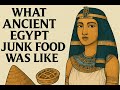 Ancient Egyptian Junk Food | What People Snacked On 3,000 Years Ago|boring history for sleep"