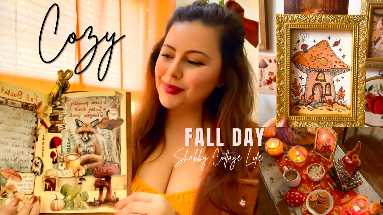 Cozy Fall Day | Fall Bucket List, Crafts, Slowliving, Cozy Hobbies 