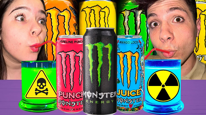 ПИЕМ 1ОО ВИДА MONSTER !!!
