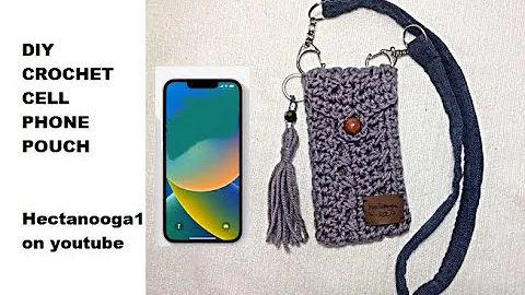 Easy DIY: Crochet Cell Phone Pouch Tutorial