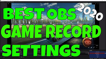 BEST OBS GAMEPLAY RECORDING SETTINGS, FAST TUTORIAL UNDER 5 MINUTES!! CLEAR OBS RECORDING SETTINGS!