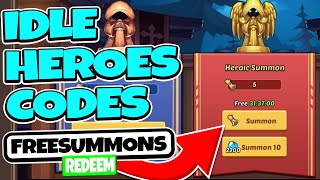 Idle Heroes Codes and CDKEYs for September 2021 - (All Idle Heroes Redeem Codes 2021)