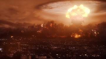 Nuclear Bomb test v3 (After effects + Blender)    #cgi #vfx #3d #blender #fusion #aftereffects