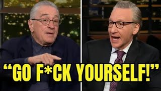 Bill Maher Kicks Robert De Niro Off His Show After Heated Debate 😳🔥