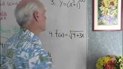 Calculus: Chain Rule 1