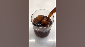 Cold brew ice spheres ☕️ #asmr #ice #iceasmr #coffee #icedcoffee #shorts #viral #aesthetic #restock