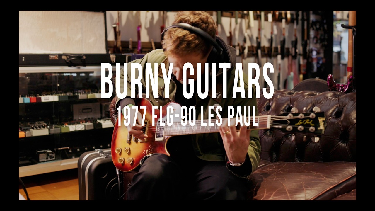 BURNY FLG-90 LES PAUL 1977 - BETTER THAN THE REAL THING? - YouTube